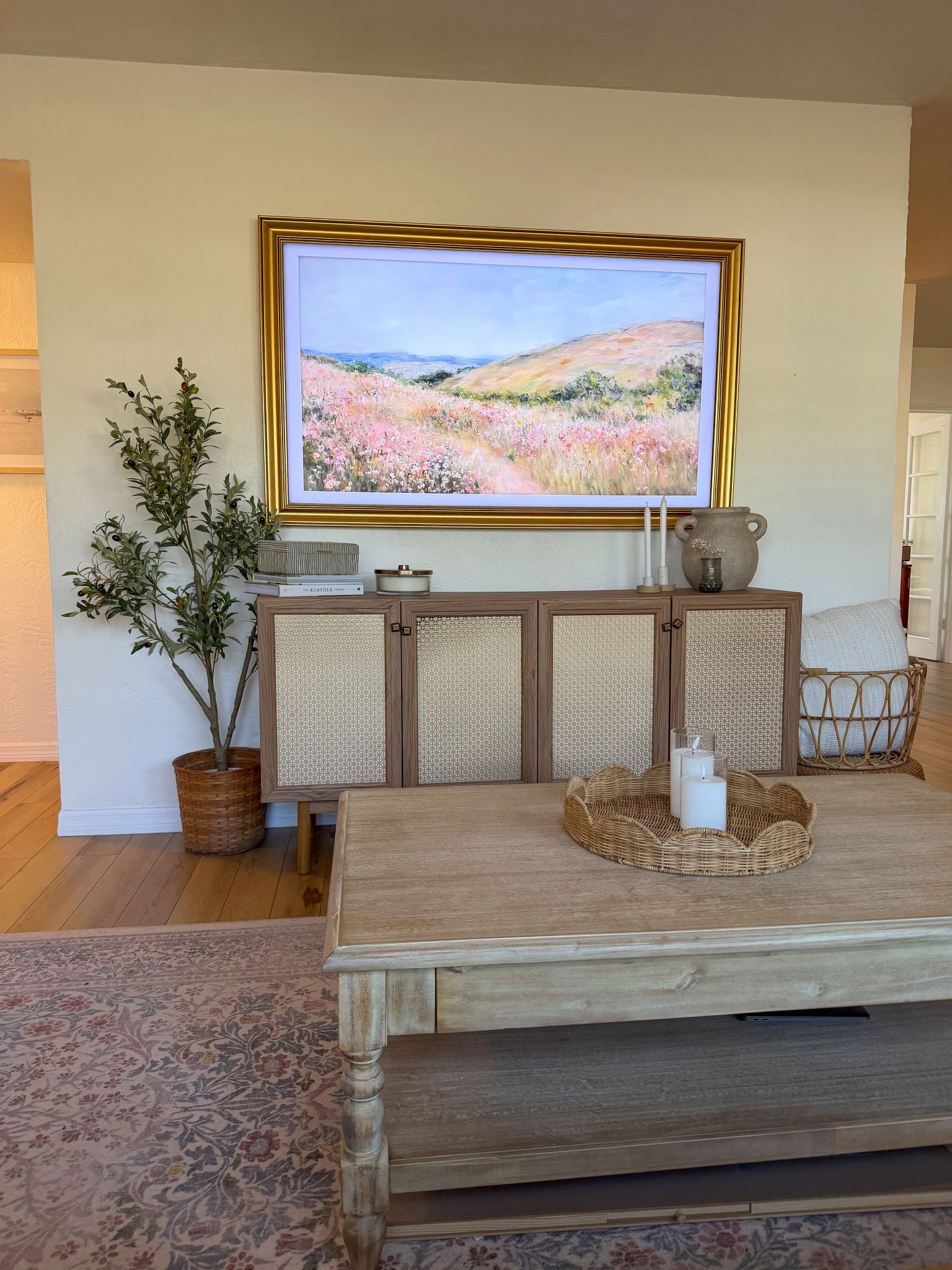 our new tv & frame 🖼️ ☺️

#LTKHome