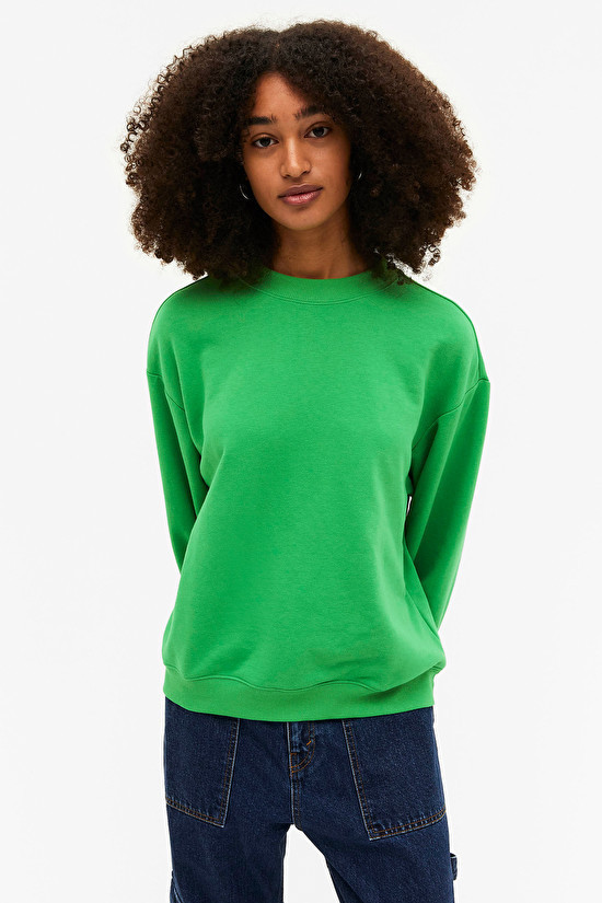 Lockerer grüner Pullover | Monki (DE)