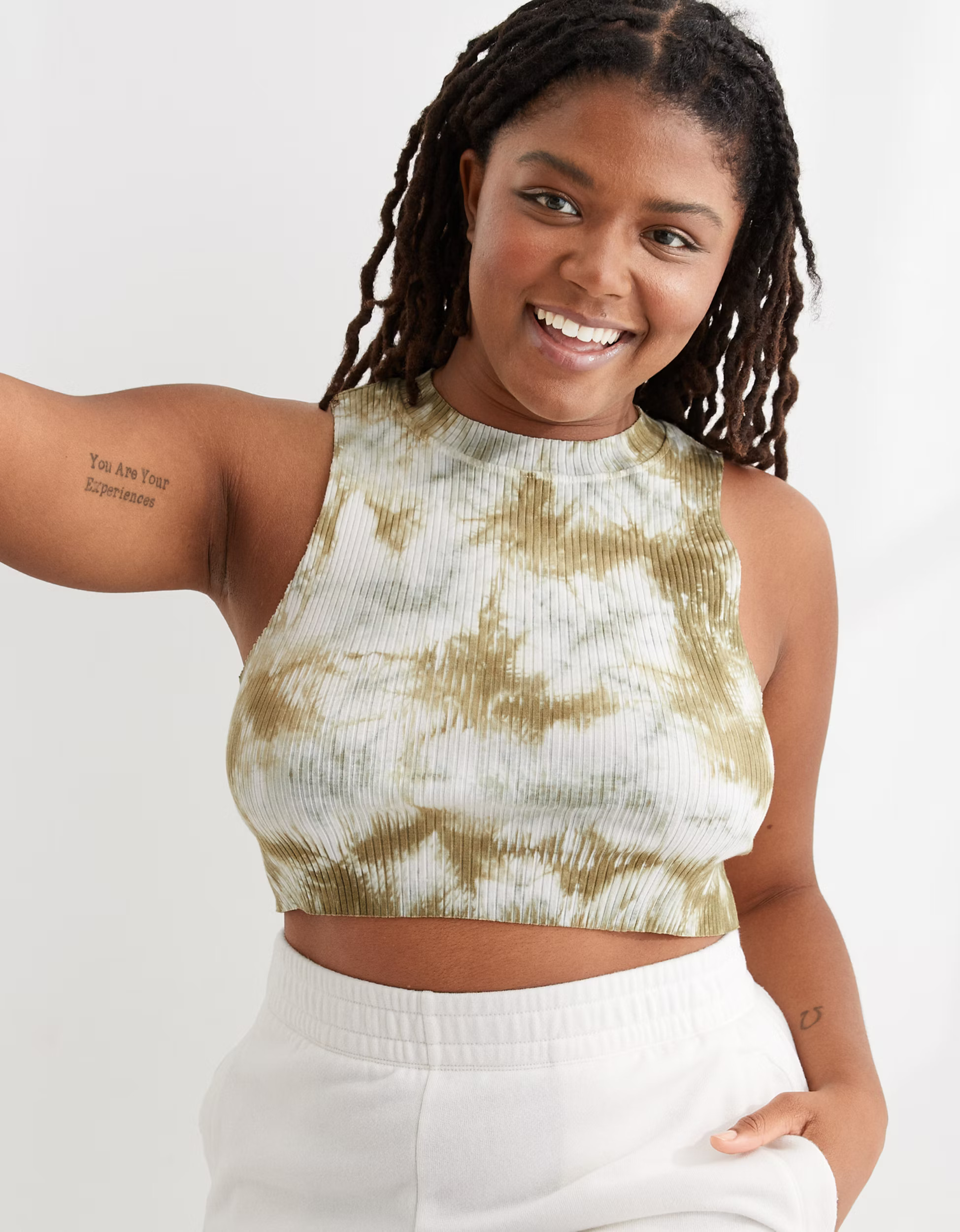 Aerie Rebel Cropped Tank Top | American Eagle Outfitters (US & CA)