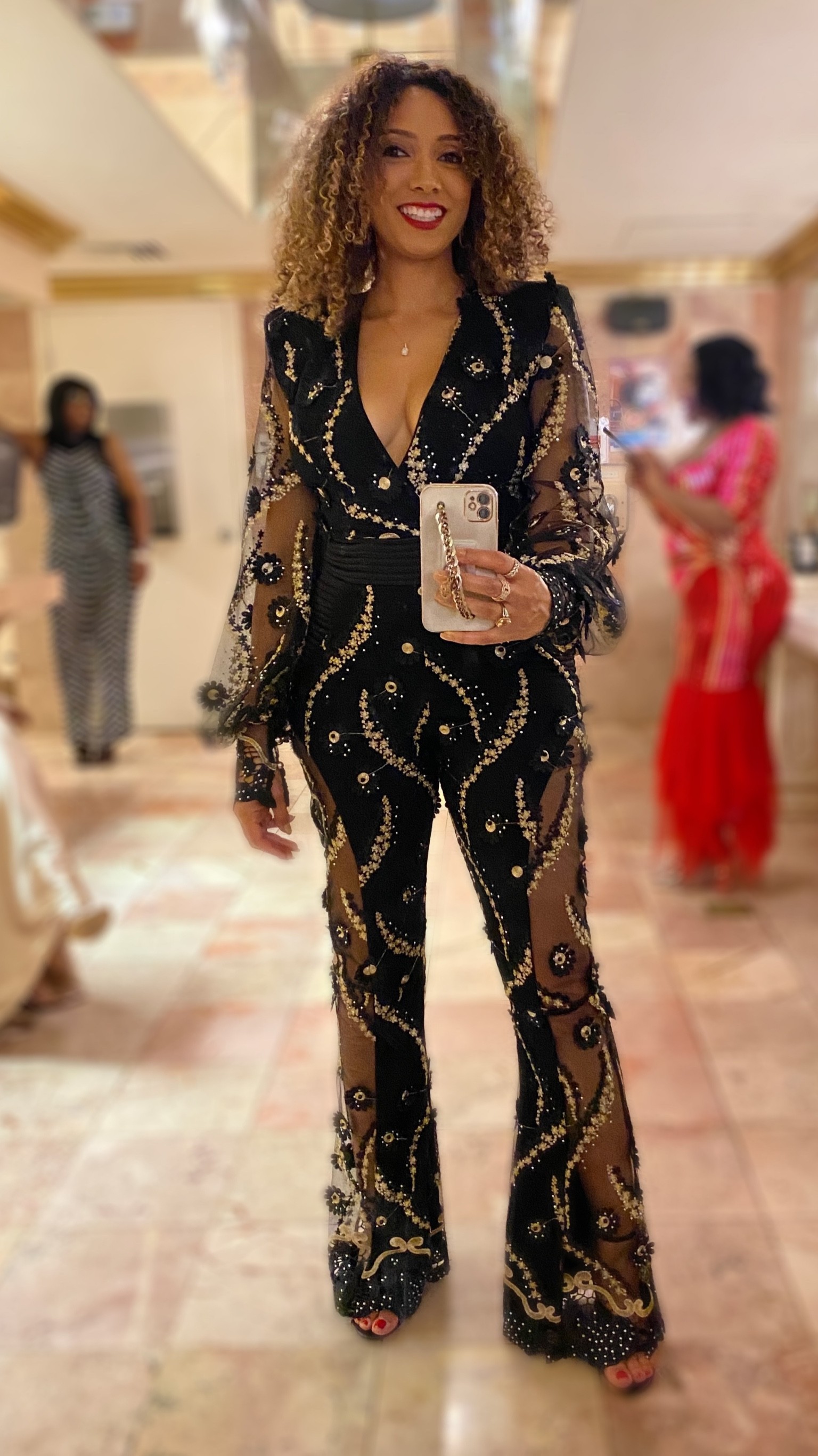 Even black tie I’m going to find a way to wear pants.  I received compliments all night in this look while still being comfortable!