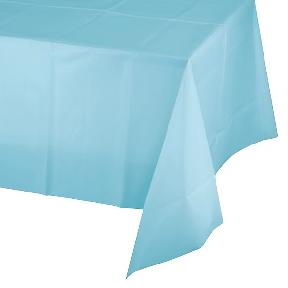 Pastel Blue Disposable Tablecloth | Target