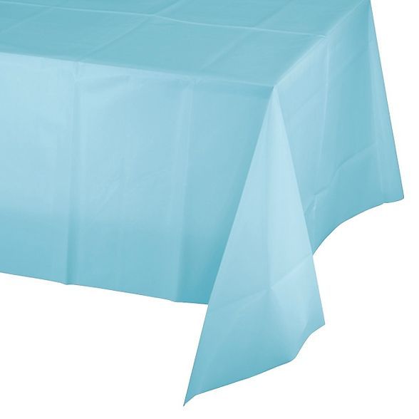 Pastel Blue Disposable Tablecloth | Target