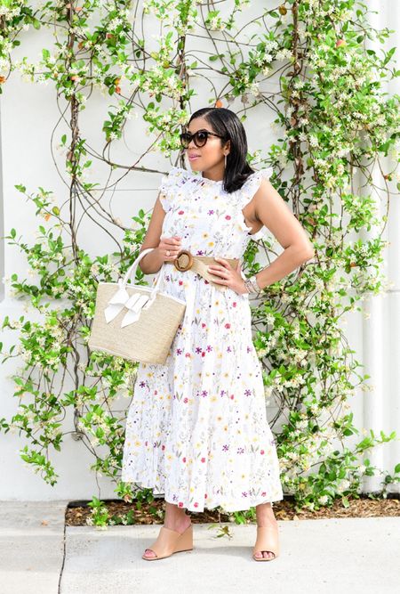 Everything about this dress is gorgeous!! The detail, the length, the colors, I love it all !!!🌸

Floral dress. Summer dress. MIDI dress. Summer fashion. Summer outfit. Women’s fashion  

#LTKStyleTip #LTKSeasonal