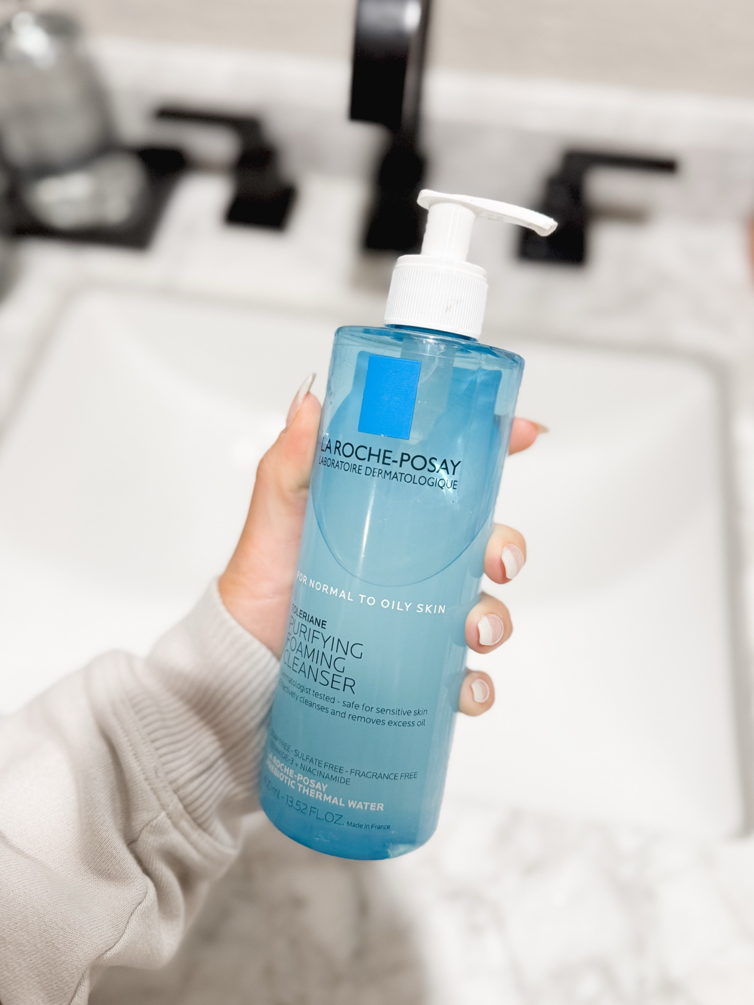 i wash my face with this at night!