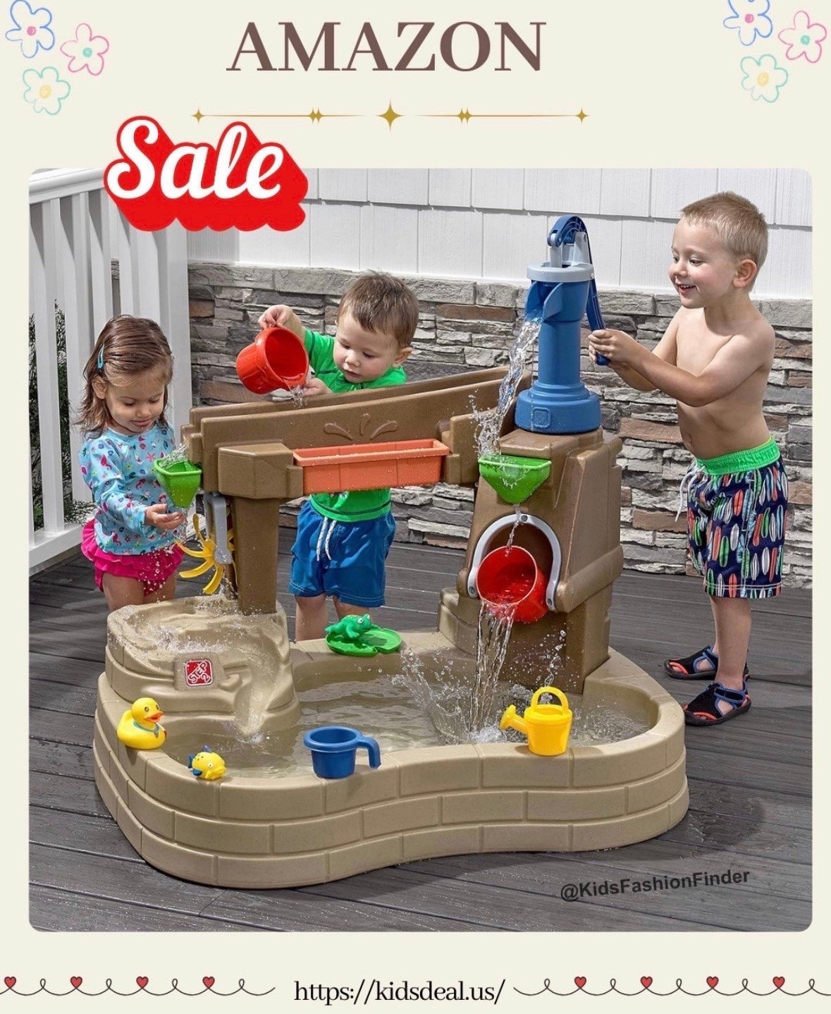 💦☀️ Step2 Pump & Splash Water Table = Backyard FAVORITE!

Splash, pour & explore all day long 🌈
✔️ Built-in seats + non-slip bottom 🪸
✔️ Holds up to 11 gallons 💧
✔️ Includes 10 accessories for endless fun 🎉
✔️ Great for multiple kids — play + share together 👶👧

Boosts creativity, sensory play & early STEM skills 🙌
Easy to assemble + clean = parent win!

#Step2 #WaterTable #SummerFun #ToddlerActivities #OutdoorPlay #SensoryPlay #BackyardFun #KidsToys #STEMPlay #MomFinds #AmazonFinds #Playtime 💦💛

#LTKHome #LTKKids #LTKSaleAlert