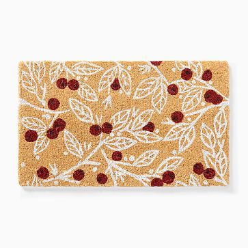 Holiday Berries Doormat | West Elm (US)