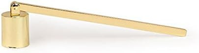 Paddywax Candle Accessories Candle Snuffer, Shiny Brass | Amazon (US)