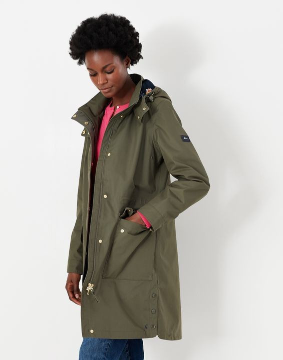 Loxley Longline Waterproof Coat | Joules (US)