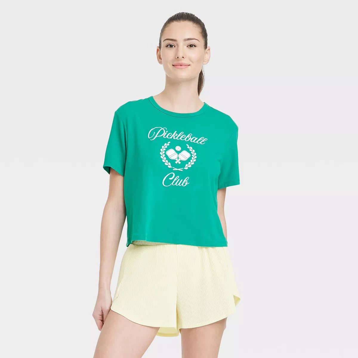 Women's Pickleball Graphic Short Sleeve Shirt - All In Motion™ | Target