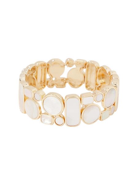 Mother of Pearl Stretch Bracelet | White House Black Market