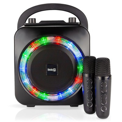 RockJam Rechargeable Bluetooth Karaoke Machine with 2 Wireless Microphones | Target