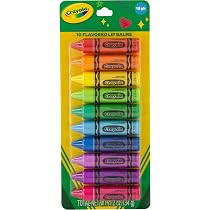 Crayola 10 Flavored Lip Balms | Razzmatazz, Mango Tango, Laser Lemon, Electric Lime, Granny Smith... | Amazon (US)