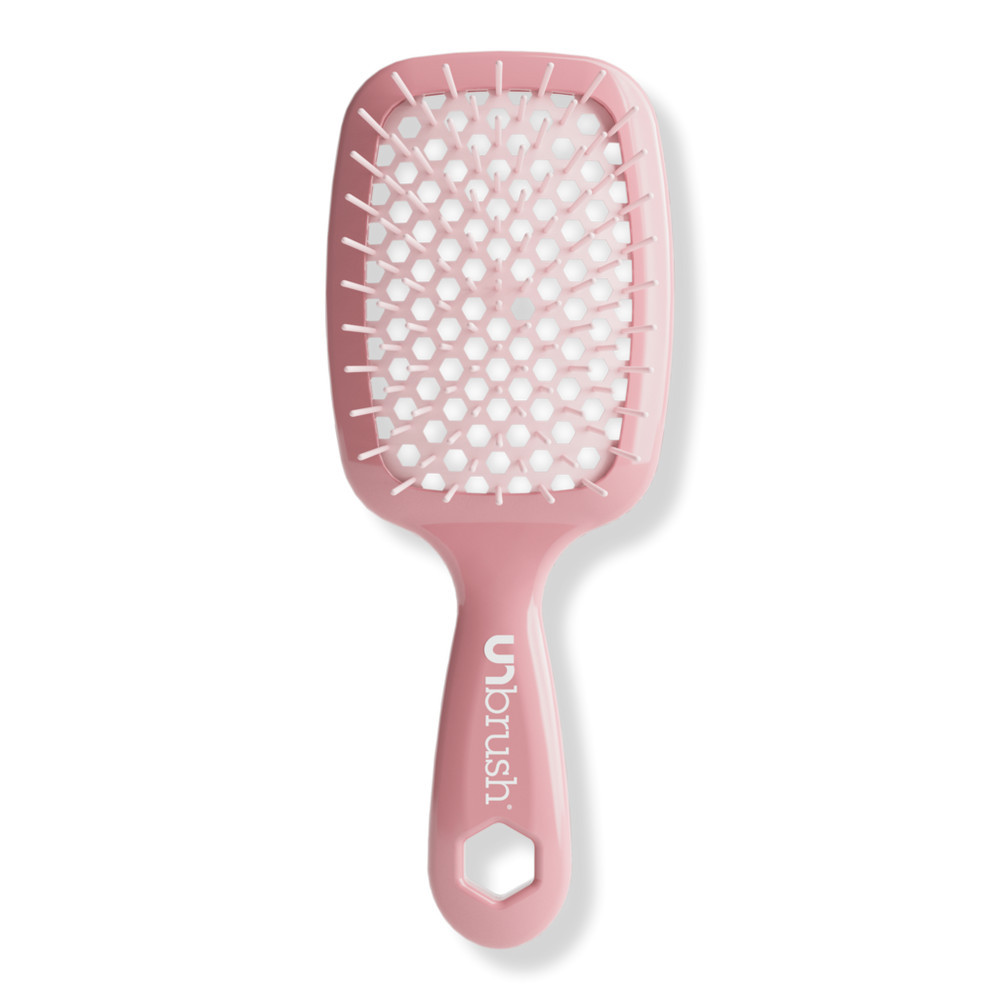 UNbrush Detangling Hair Brush - All Hair Types - Pastel Rose | Ulta