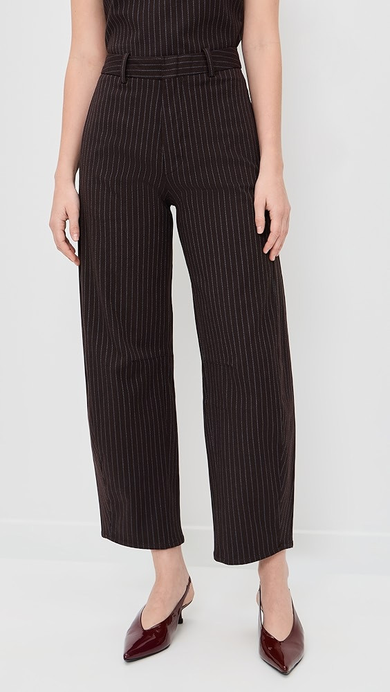 Miro High Rise Barrel Trousers | Shopbop