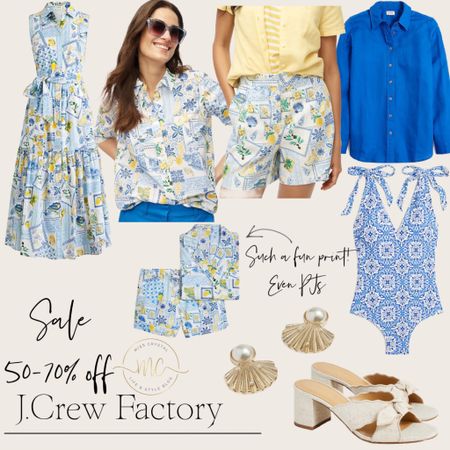 Memorial Day Sales. 50-70% off! Such a fun print in these summer vacation outfits. I ordered a few pieces. 

#LTKOver40 #LTKSaleAlert #LTKFindsUnder100