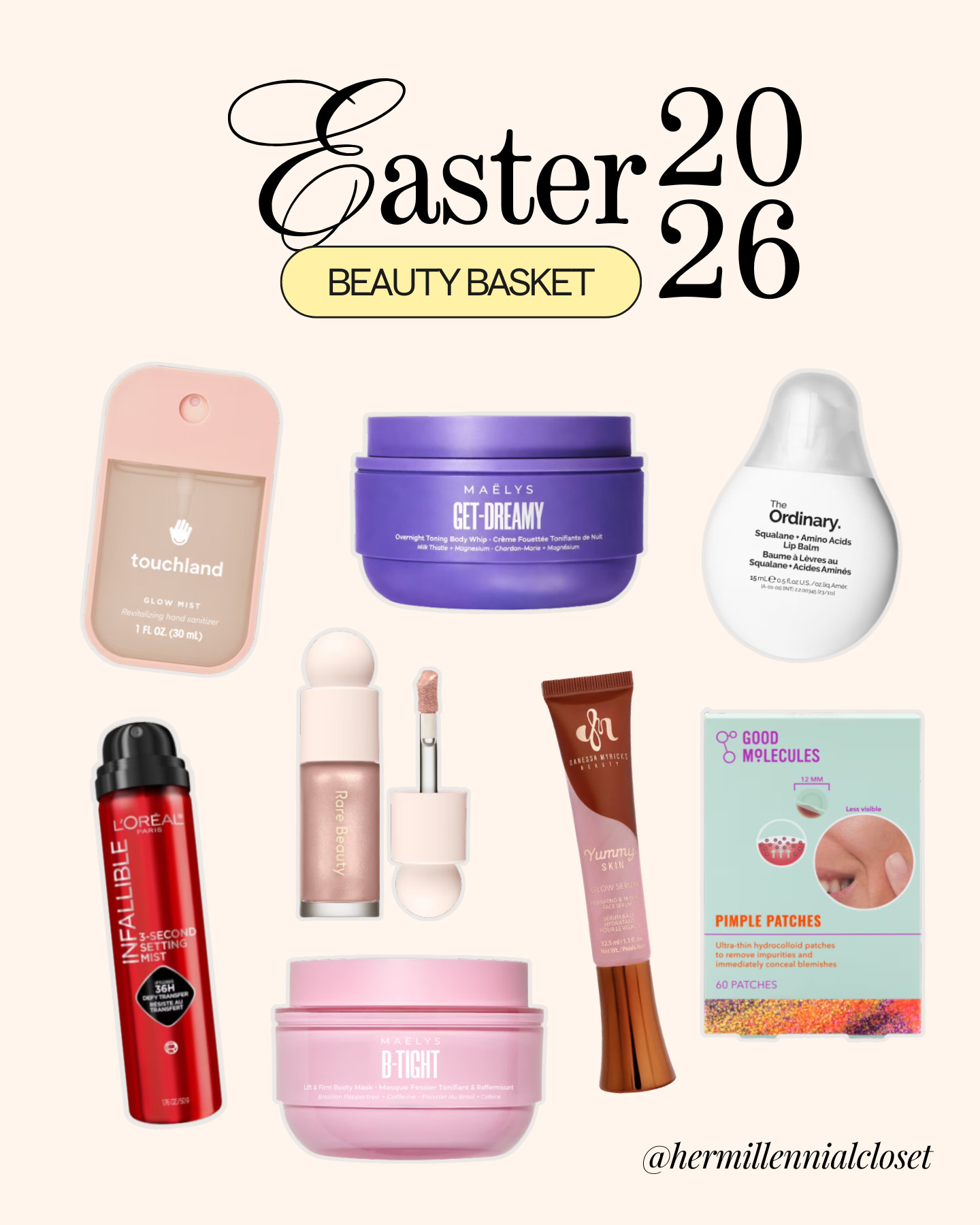 Easter beauty basket inspo 🐰✨ My top picks to treat yourself or gift your Sis this season. Fresh, fun, and totally Instagram-worthy 💖

#LTKSpring  

 

#LTKFestival #LTKselfcare #LTKBeauty