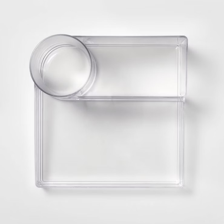 Bathroom Plastic Hair Accessory Organizer Clear - Brightroom™ | Target