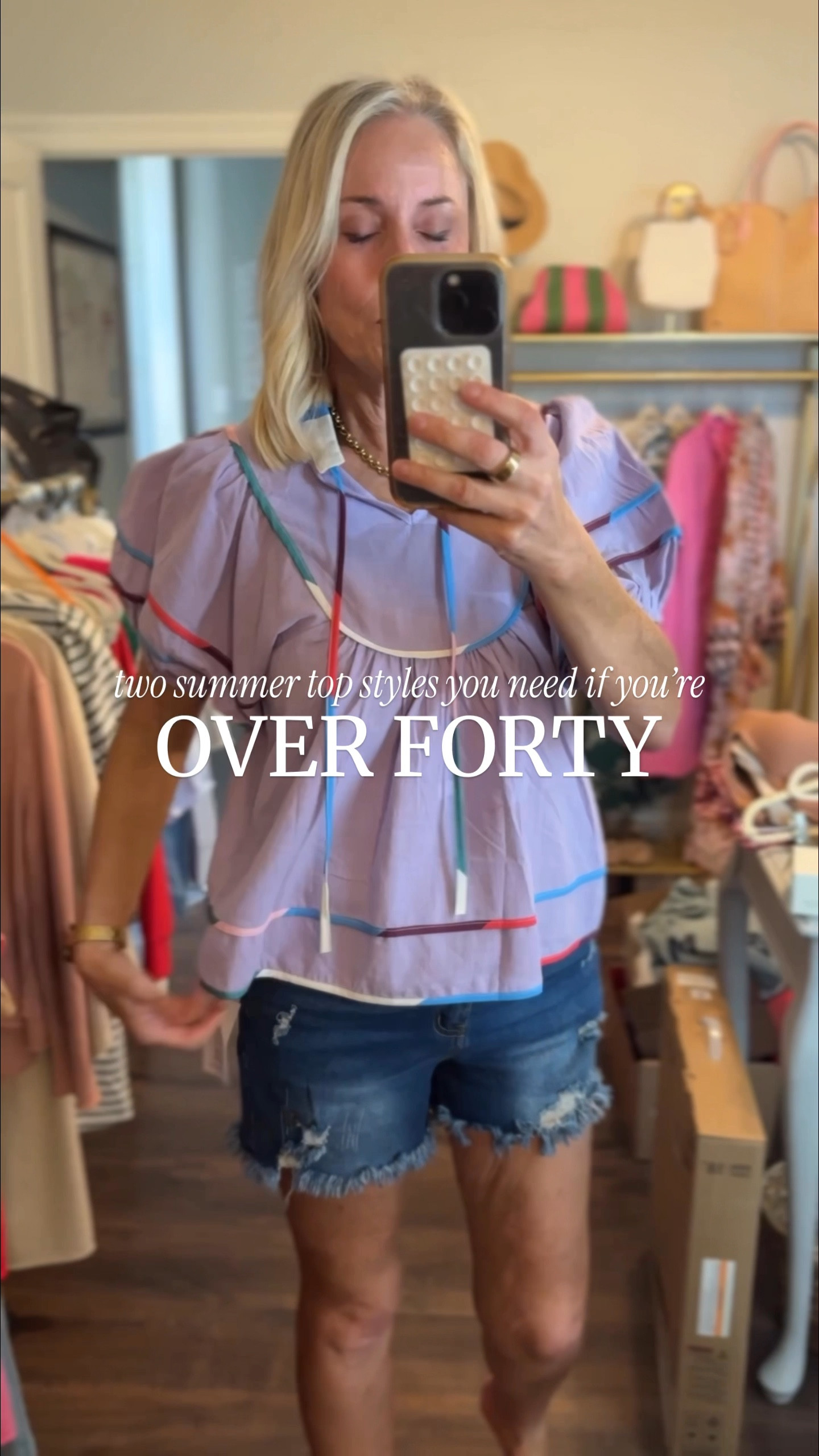 Wearing my true size medium in the purple top and I sized up to a large in the green tank! 

The purple top is on deal today too, UNDER $15!



#LTKSummerEdit #LTKSaleAlert #LTKFindsUnder50