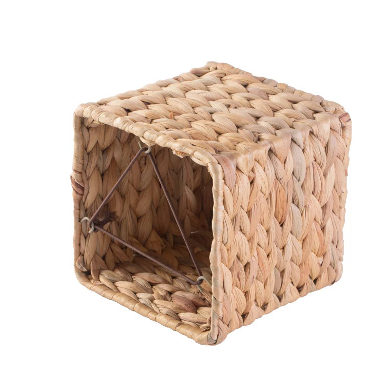 Carmel Water Hyacinth Wicker Square Tissue Box Cover | Wayfair North America