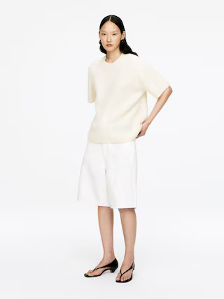 Alpaca-Wool Blend Jumper – Off White – Women – ARKET GB | Arket UK