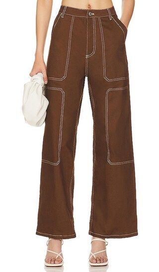 x REVOLVE Cooper Jeans in Chocolate Brown | Revolve Clothing (Global)