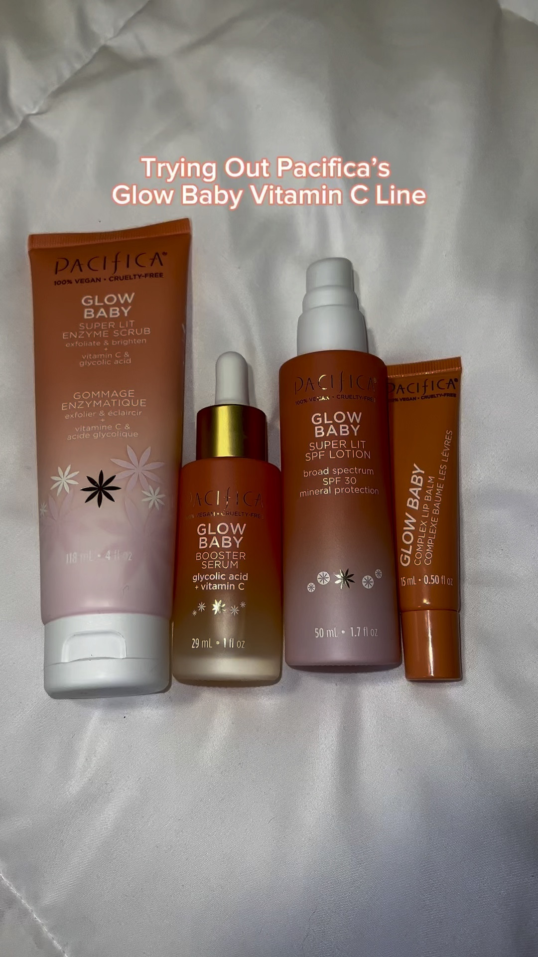 Pacifica’s glow baby product line really helped bring my fall skin back to life🤩

#LTKVideo #LTKGiftGuide #LTKbeauty