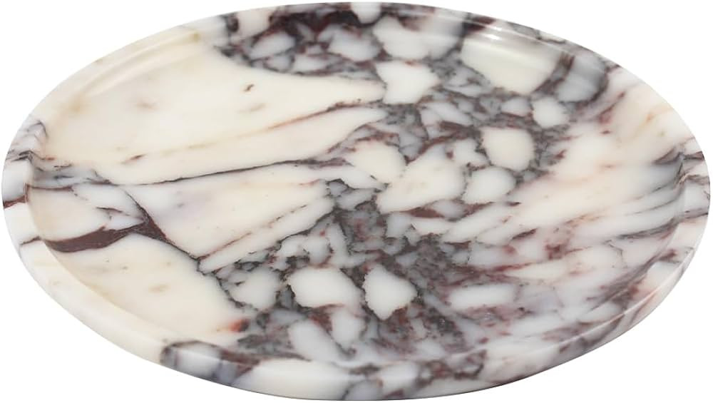 Natural Marble Tray, Coffee Table, Food, Fruit, Paper Cup, Cake Display, Coffee bar, Family Gathe... | Amazon (US)