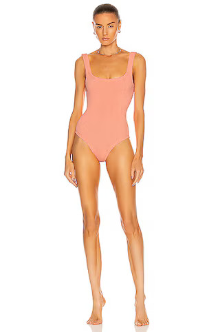 Square Neck Swimsuit | FWRD 