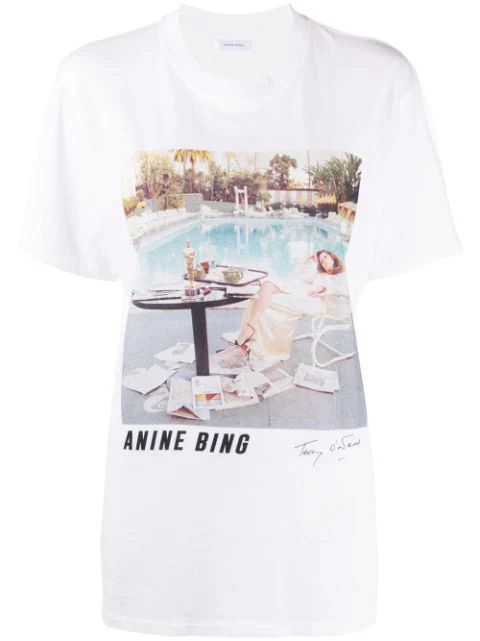 Lili Tee photographic-print T-shirt | Farfetch (UK)