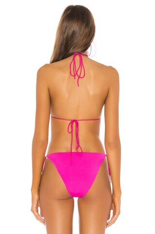 superdown Roxy Bikini Top in Pink from Revolve.com | Revolve Clothing (Global)
