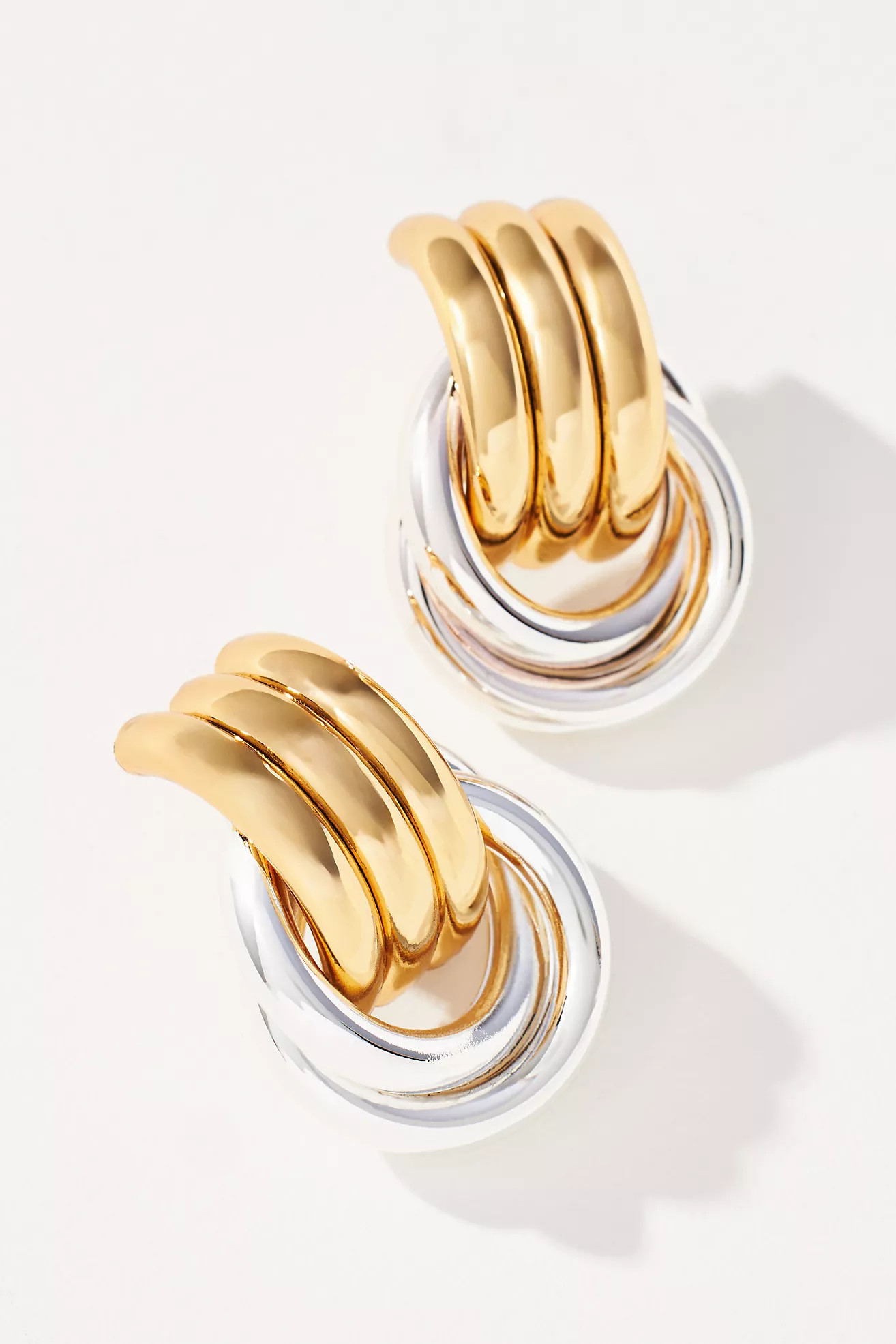 Heaven Mayhem Double Knot Mixed Earrings | Anthropologie (US)