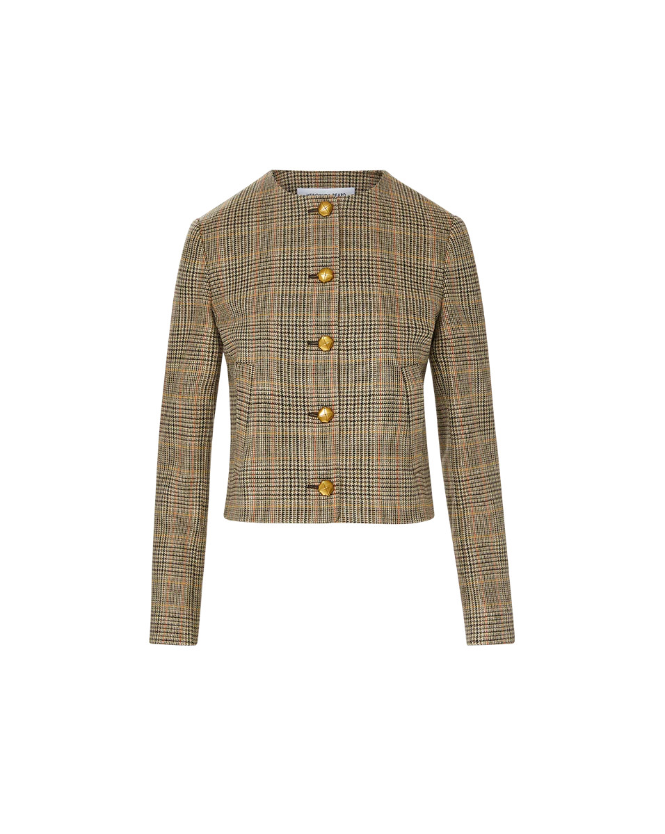 Andrea Plaid Jacket | Veronica Beard