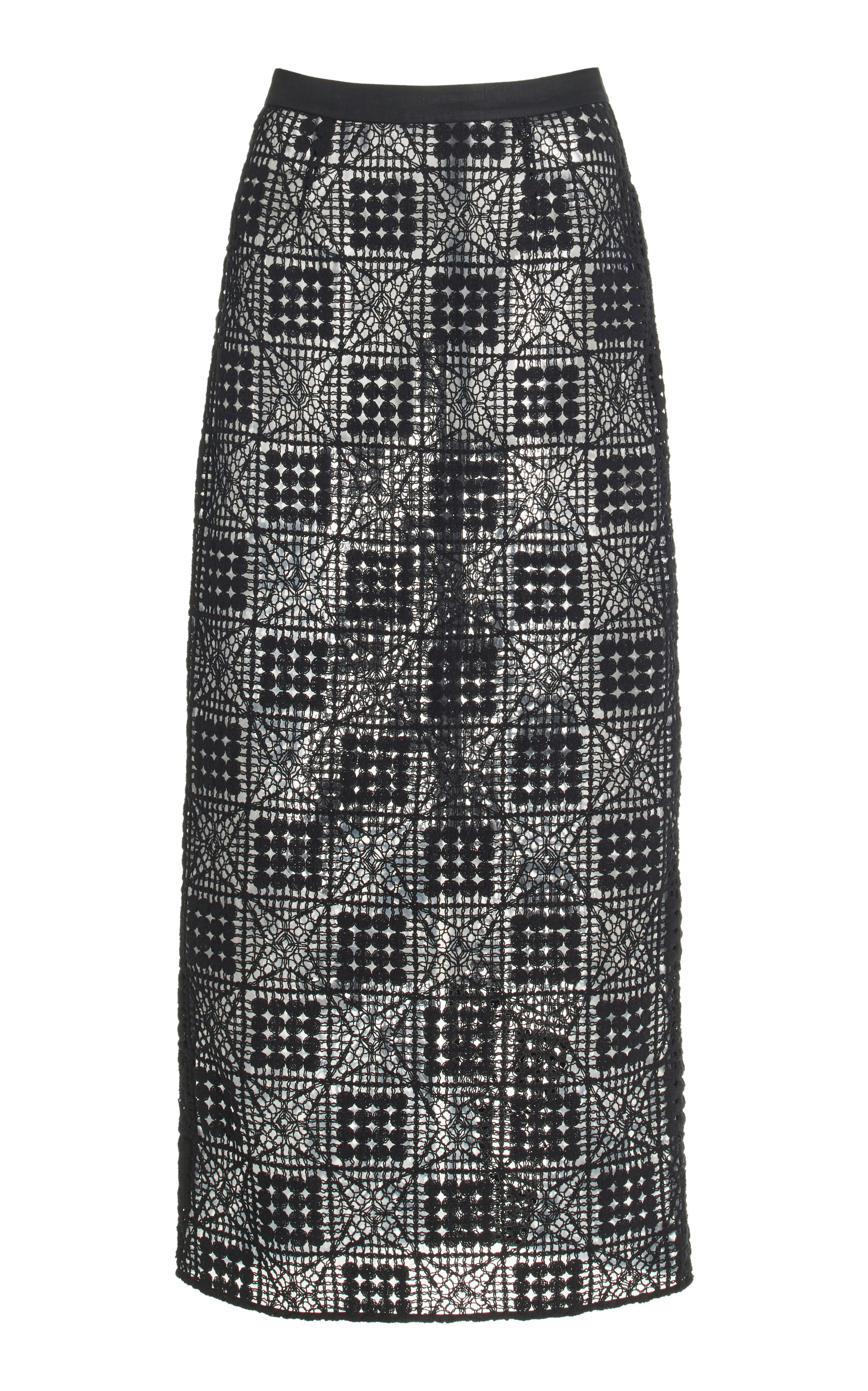 Rayure Crochet Cotton Maxi Skirt | Moda Operandi (Global)