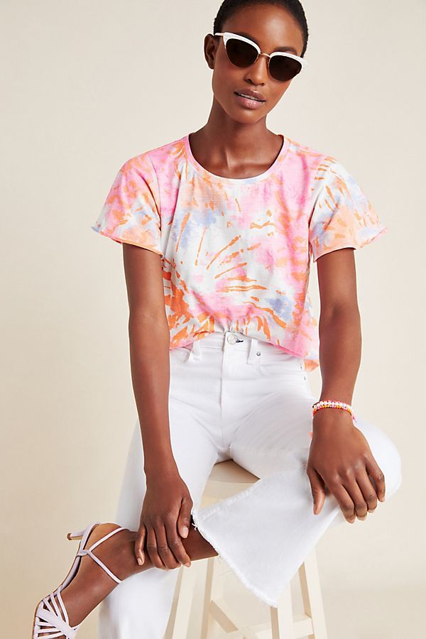 Fireworks Tie-Dyed Tee | Anthropologie (US)