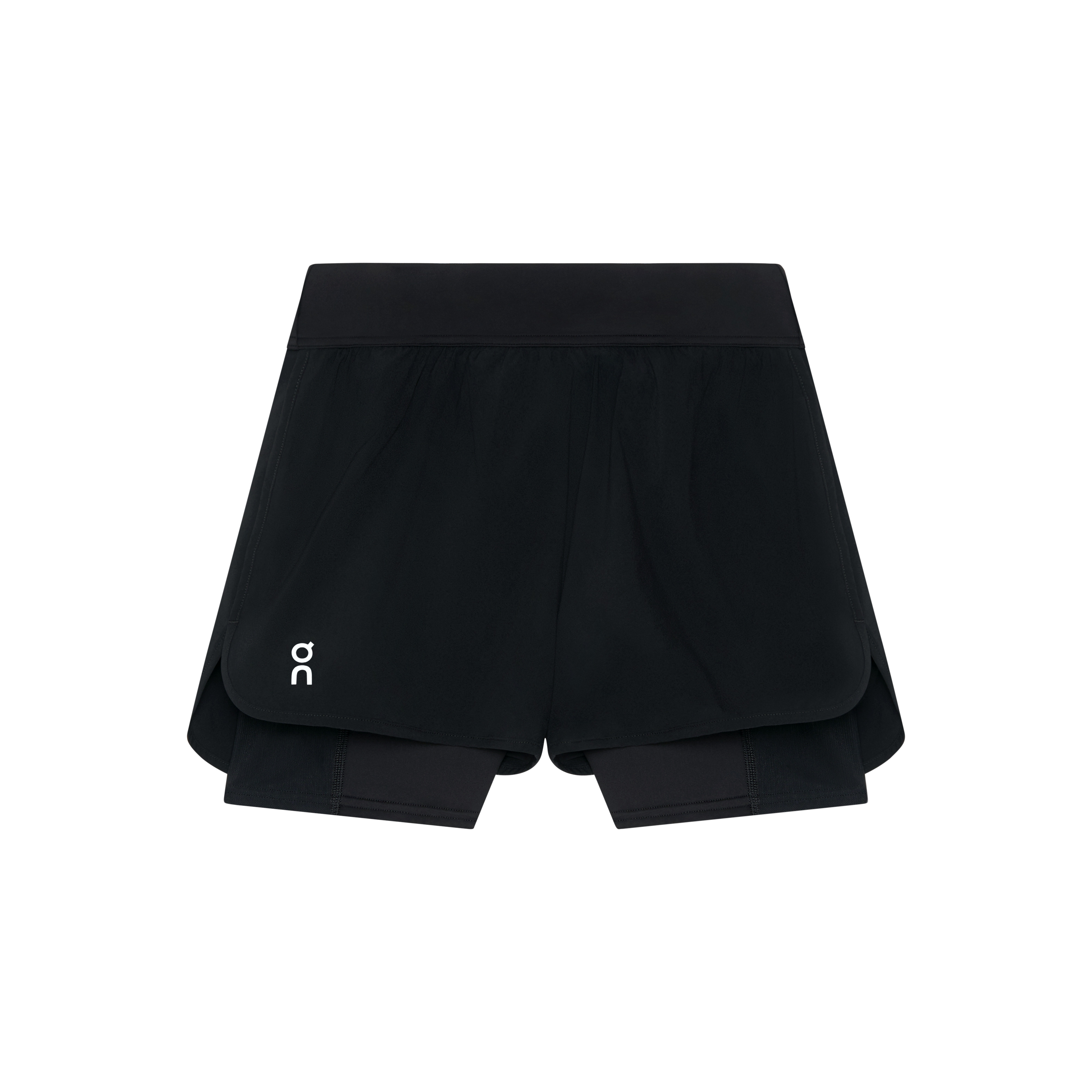 Women's 3" Court Shorts 2-in-1 Black | On.com (US)
