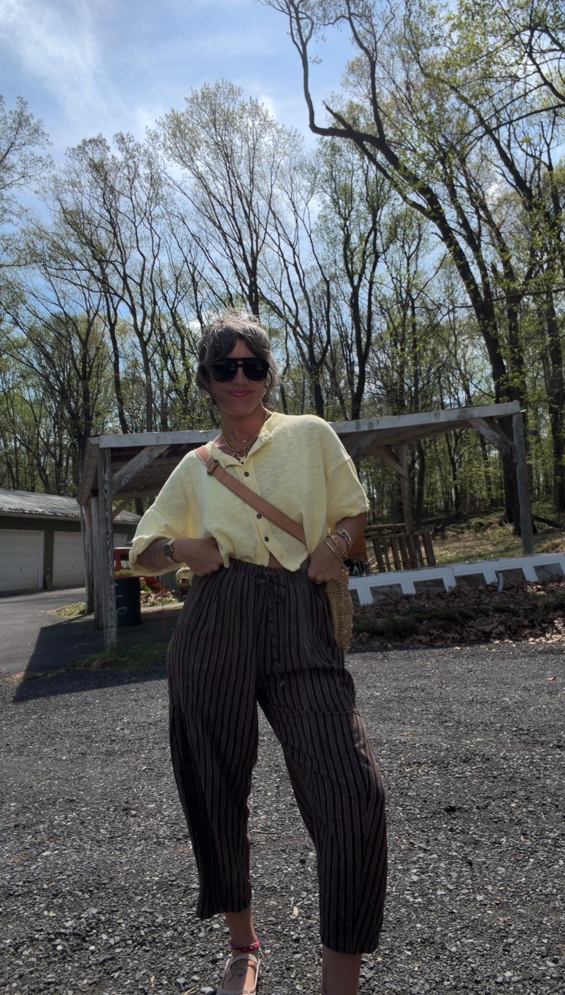 cutteeeeee and easy spring outfit! 
Small in pants and medium in shirt! 

#LTKootd #LTKMidsize #LTKdayinmylife
