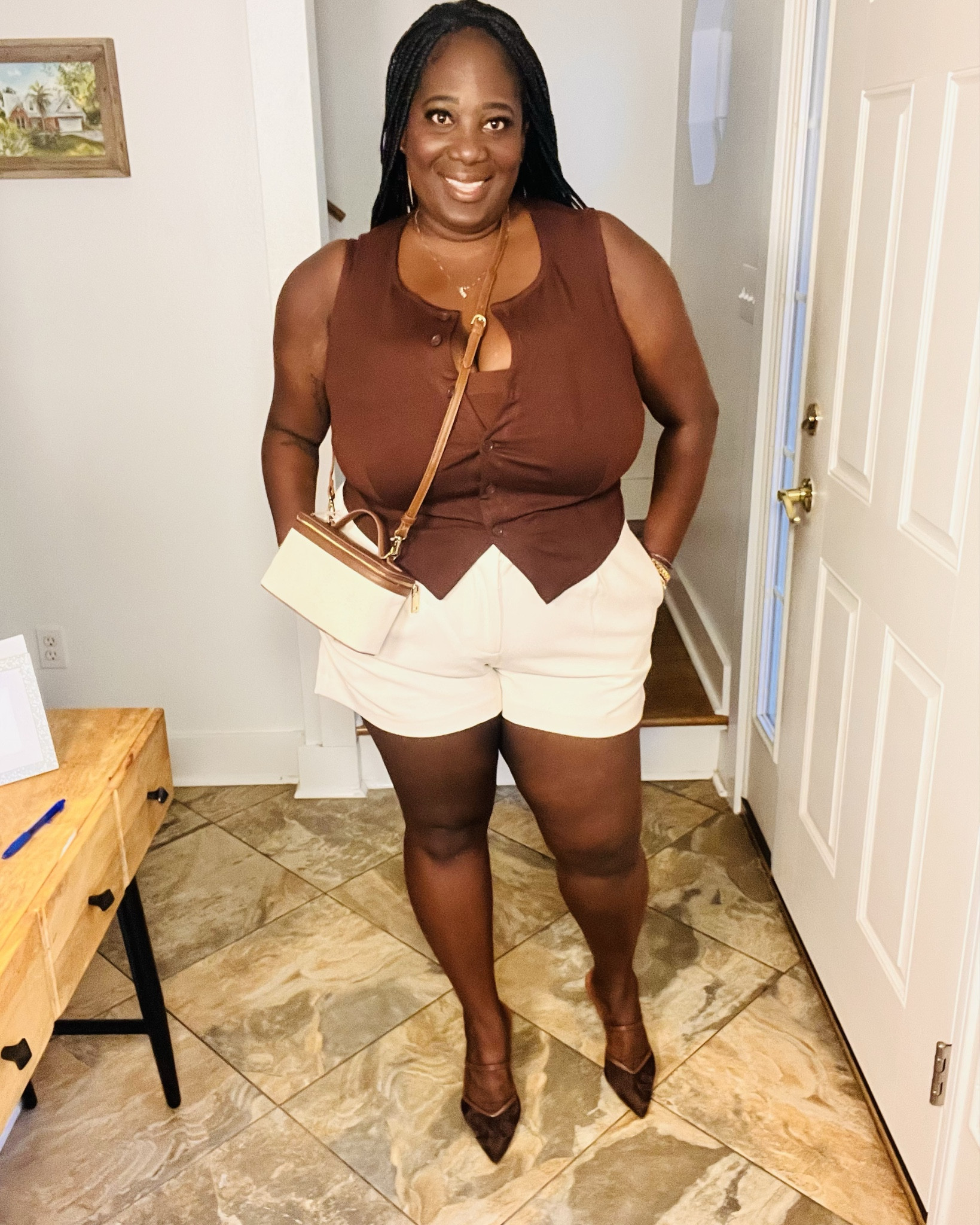 I can’t remember the last time I popped the tags off a new outfit this fast! Bought it one day and wore it the next cause it’s that cute!!

I am wearing size 17 in the shorts, XXL in the vest and 2X in the bandeau🤎

#LTKFindsUnder50 #LTKStyleTip #LTKPlusSize