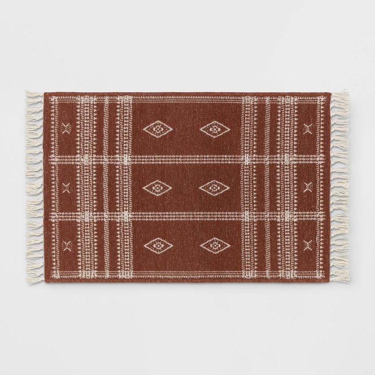 2'3"x3'9" Southwest Plaid Accent Rug - Project 62™ | Target