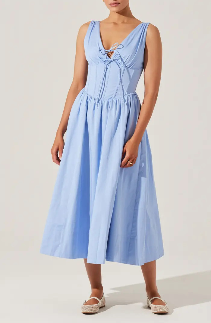 ASTR the Label Maili Sleeveless A-Line Dress | Nordstrom | Nordstrom