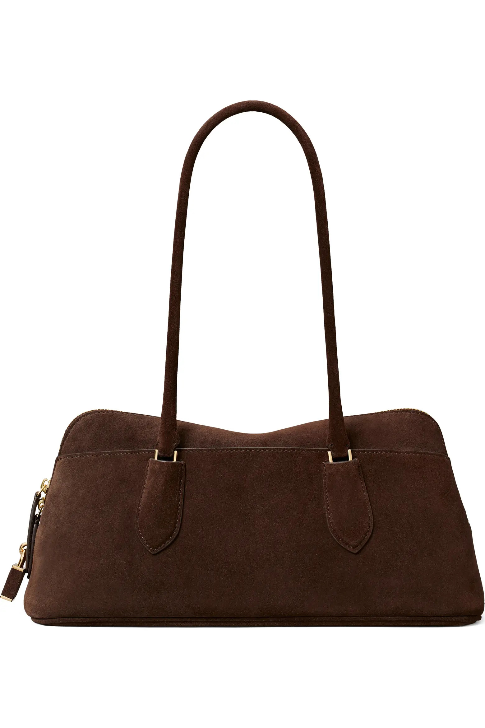 Tory Burch Lock Suede East-West Satchel (Women) | Nordstrom | Nordstrom