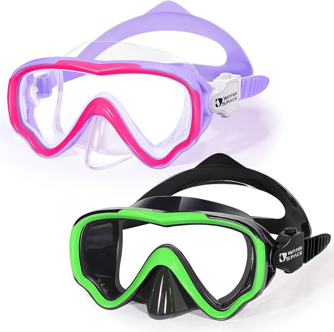 Kids Swimming Goggles Swim Mask with Nose Cover for Kids Youth 3-15, Anti-Shattered Lens UV Prote... | Amazon (US)
