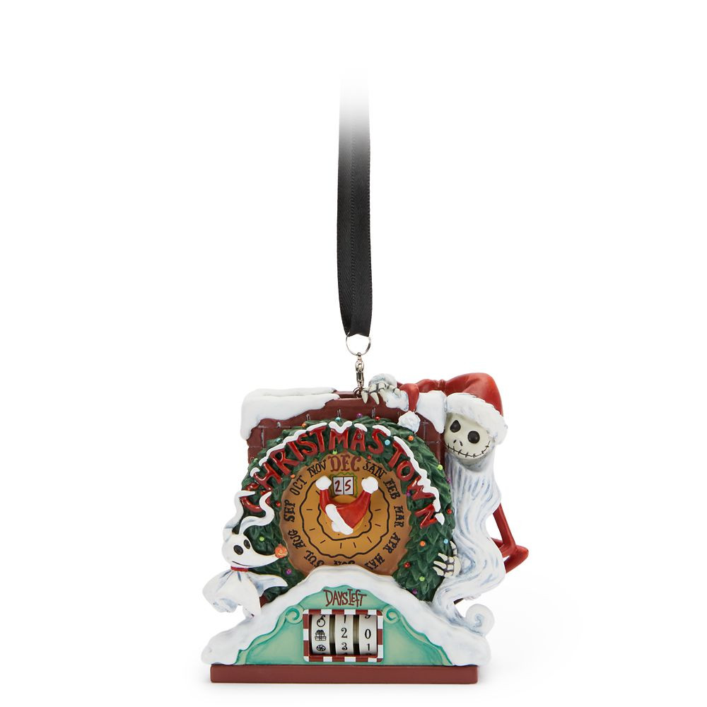 Jack Skellington and Zero Christmas Countdown Ornament – The Nightmare Before Christmas | Disney Store