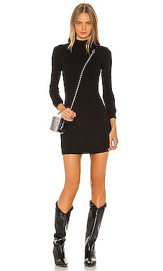 COTTON CITIZEN Ibiza Mini Dress in Jet Black from Revolve.com | Revolve Clothing (Global)