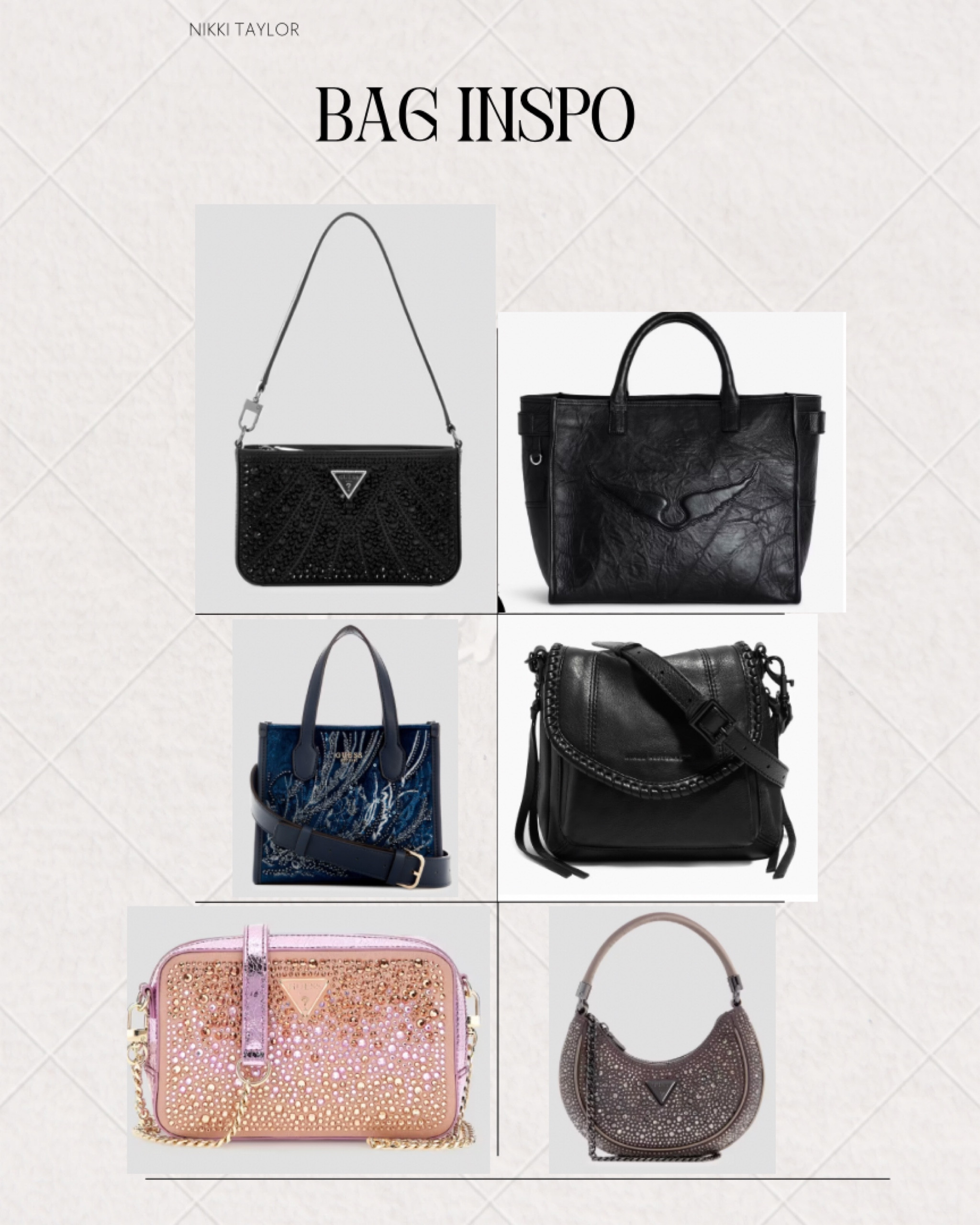 Bag inspo #handbag #purse #bags #guess #zadig&voltaire 

#LTKItBag