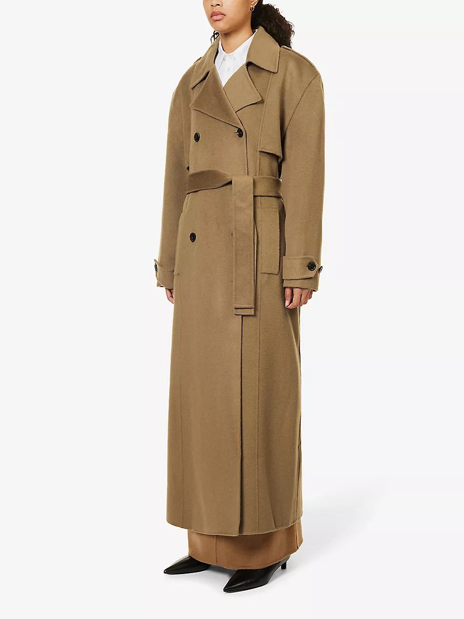 Nikola double-breasted wool and cashmere-blend coat | Selfridges