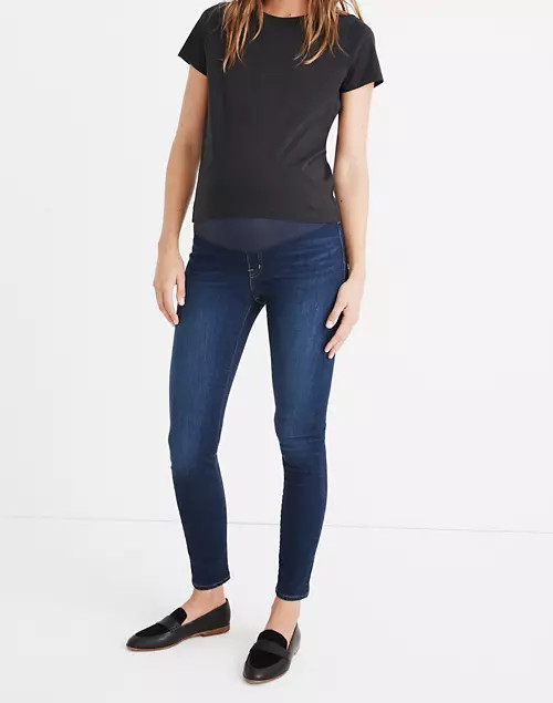Maternity Over-the-Belly Skinny Jeans in Hayes Wash | Madewell