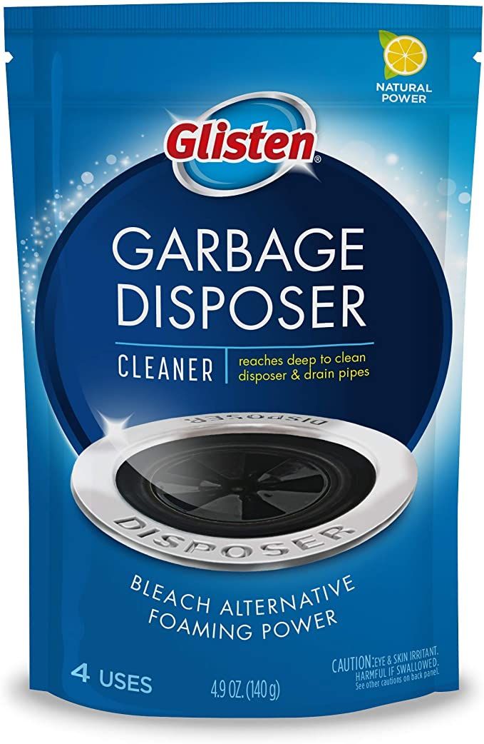 Glisten Garbage Disposer Cleaner, Odor Eliminator with Foaming Action, Removes Build-up and Deep ... | Amazon (US)
