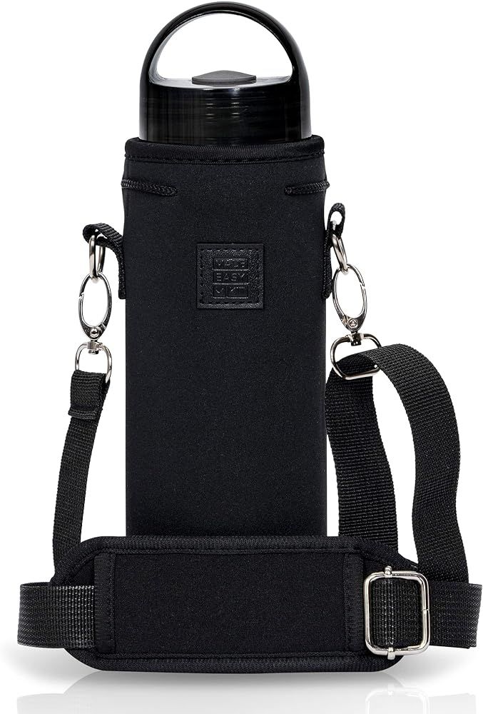 Made Easy Kit Neoprene Water Bottle Carrier Holder with Adjustable Shoulder Strap for Insulating & C | Amazon (US)