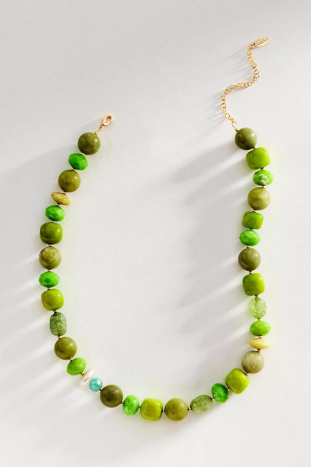 Mixed Bead Necklace | Anthropologie (US)