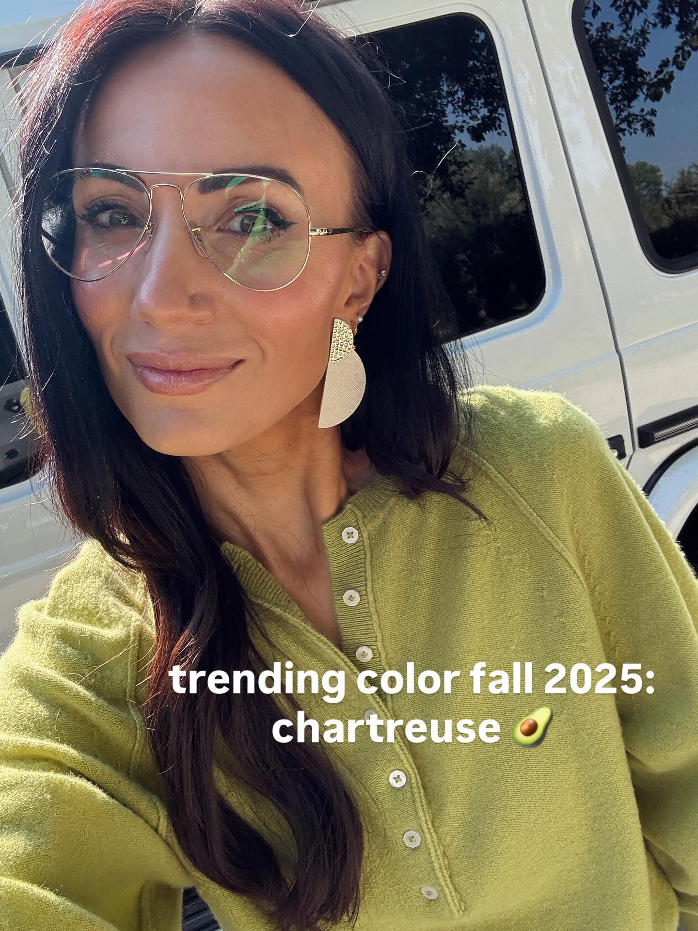 Avocado, pistachio, chartreuse- there are lots of names for it, but this warm green color is really hitting a note this season. 🥑 I’ll link similar items in LTK.